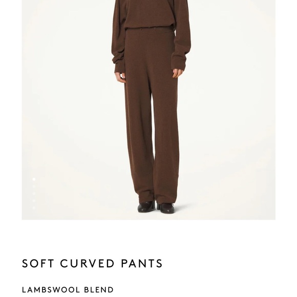 Lemaire Soft Curve Leg Knit Pants - Picture 5 of 13